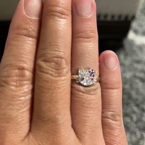 Hello kitty silver ring for kid